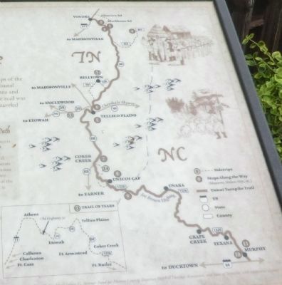 Close up of map shown on the marker. Click for full size. Close up of map shown on the marker image. Click for full size.