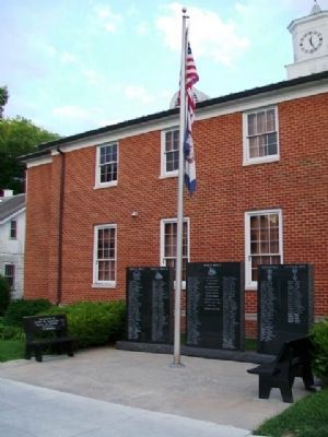 Greenbrier County War Memorial image. Click for full size.