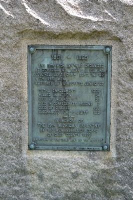 19th Michigan Infantry Memorial image. Click for full size.