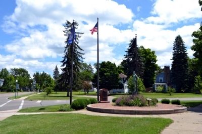 Dowagiac World War II - Korean Conflict - Vietnam War Memorial. Click for full size. Dowagiac World War II - Korean Conflict - Vietnam War Memorial image. Click for full size.