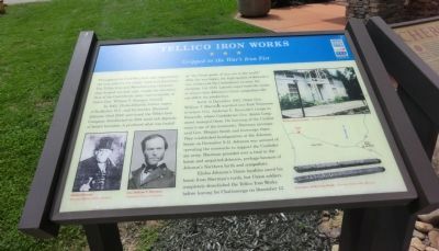 Tellico Iron Works Marker. Click for full size. Tellico Iron Works Marker image. Click for full size.