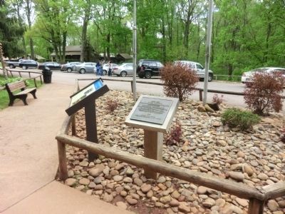 The Great Craighead Cave Marker. Click for full size. The Great Craighead Cave Marker image. Click for full size.