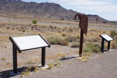 The California Trail Marker Series of West Wendover image. Click for full size.