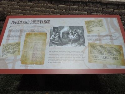 Judah and Resistance Marker. Click for full size. Judah and Resistance Marker image. Click for full size.