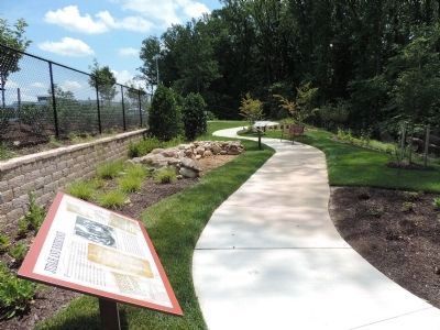 "Judah and Resistance" Marker in the Salubria Memorial Garden. Click for full size. "Judah and Resistance" Marker in the Salubria Memorial Garden image. Click for full size.