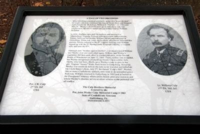 Culp Brothers Memorial Marker image. Click for full size.