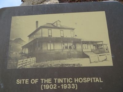 Site of the Tintic Hospital. Click for full size. Site of the Tintic Hospital image. Click for full size.