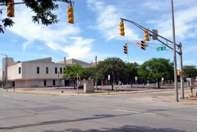 Elkhart High School Marker. Click for full size. Elkhart High School Marker image. Click for full size.