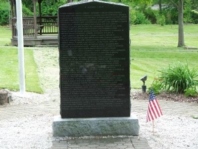 Northwest New Jersey Vietnam Veterans Memorial Marker. Click for full size. Northwest New Jersey Vietnam Veterans Memorial Marker image. Click for full size.