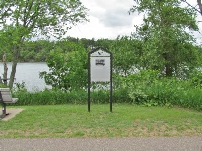 Recreation on Half Moon Lake Marker image. Click for full size.
