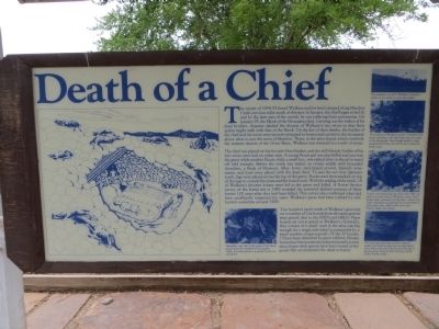 Land of the Yuta Marker- Death of a Chief image. Click for full size.