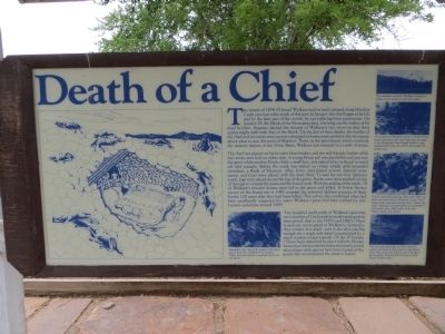 Land of the Yuta Marker- Death of a Chief. Click for full size. Land of the Yuta Marker- Death of a Chief image. Click for full size.