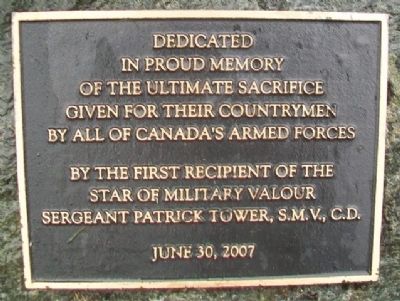War Memorial Marker. Click for full size. War Memorial Marker image. Click for full size.