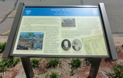 Dixie Hall Marker image. Click for full size.
