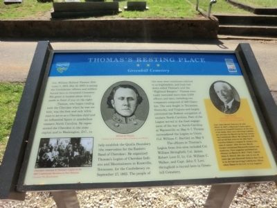 Thomas's Resting Place Marker image. Click for full size.