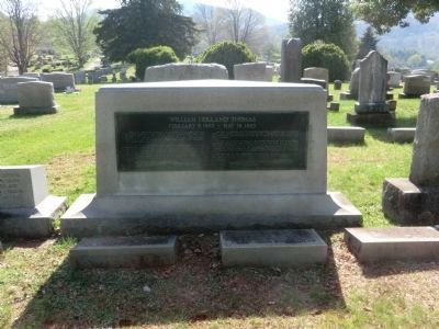 Thomas's Tombstone-Rear view image. Click for full size.