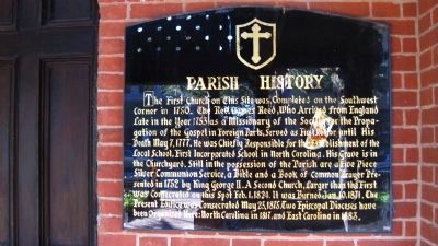 Parish History Marker image. Click for full size.