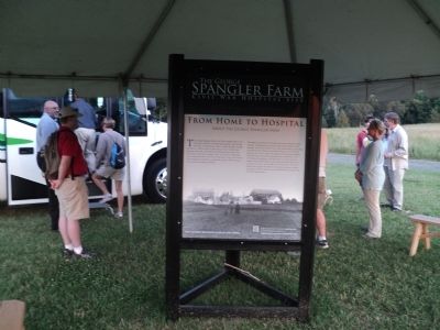 The George Spangler Farm Marker image. Click for full size.