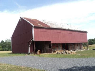 Barn at the George Spangler Farm image. Click for full size.