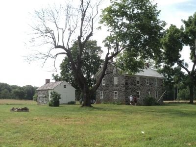 The George Spangler Farm House and Summer Kitchen image. Click for full size.