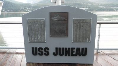 USS <i>Juneau</i> [CL-52] Memorial image. Click for full size.