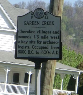 Garden Creek Marker image. Click for full size.