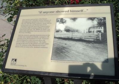 "if anyone showed himself..." Marker. Click for full size. "if anyone showed himself..." Marker image. Click for full size.