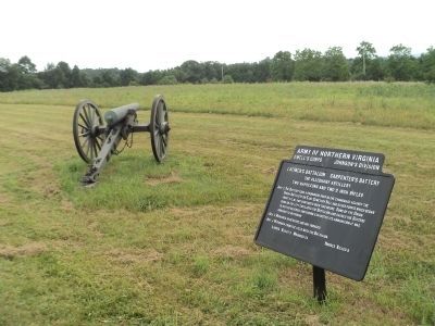 Carpenter's Battery - Latimer's Battalion Marker. Click for full size. Carpenter's Battery - Latimer's Battalion Marker image. Click for full size.