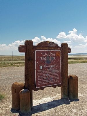 Laguna Del Perro Marker. Click for full size. Laguna Del Perro Marker image. Click for full size.