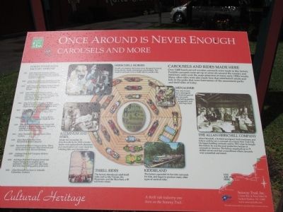 Once Around is Never Enough Marker image. Click for full size.