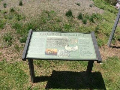 Nikwasi Mound-Cherokee Heritage Trails image. Click for full size.