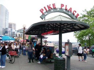 Welcome to The Public Market Marker. Click for full size. Welcome to The Public Market Marker image. Click for full size.