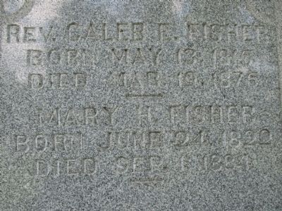 Mary Hosford Fisher Family Monument image. Click for full size.