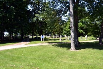 Entrance to Parks IOOF Cemetery image. Click for full size.