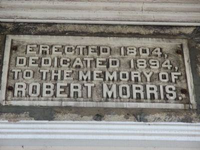 Plaque Over Door. Click for full size. Plaque Over Door image. Click for full size.