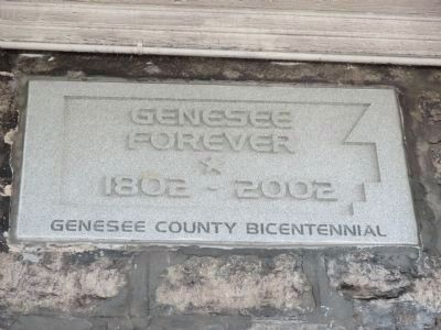 Plaque Over Window Right of Door. Click for full size. Plaque Over Window Right of Door image. Click for full size.