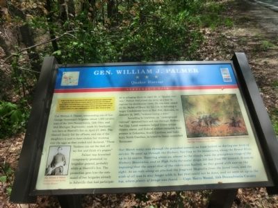 Gen. William J. Palmer Marker. Click for full size. Gen. William J. Palmer Marker image. Click for full size.