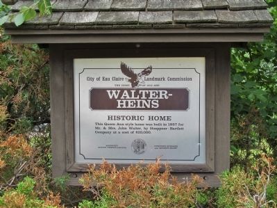 Walter-Heins Marker. Click for full size. Walter-Heins Marker image. Click for full size.