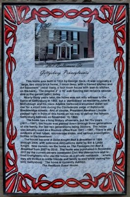 267 Baltimore Street Marker image. Click for full size.