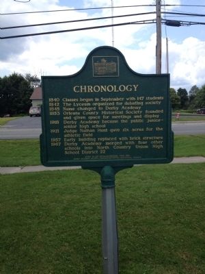 Derby Academy Marker image. Click for full size.