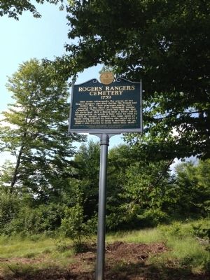 Rogers' Rangers Cemetery Marker. Click for full size. Rogers' Rangers Cemetery Marker image. Click for full size.