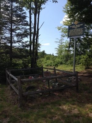 Rogers' Rangers Cemetery and Marker. Click for full size. Rogers' Rangers Cemetery and Marker image. Click for full size.