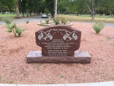 In Their Memory Monument at Circle image. Click for full size.