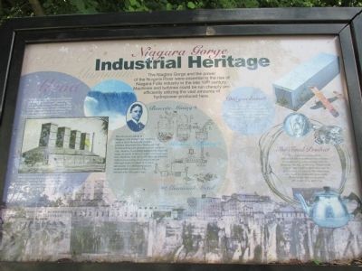 Niagara Gorge Industrial Heritage Marker image. Click for full size.
