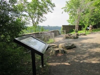 Niagara Gorge Industrial Heritage Marker is the Closer Board. Click for full size. Niagara Gorge Industrial Heritage Marker is the Closer Board image. Click for full size.