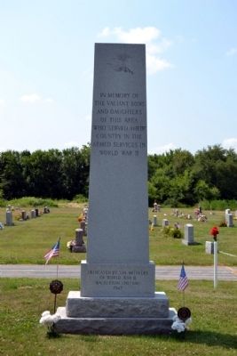 Walkerton World War II Memorial image. Click for full size.