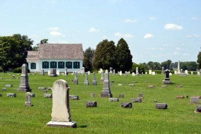 Pinhook Methodist Church and Cemetery image. Click for full size.