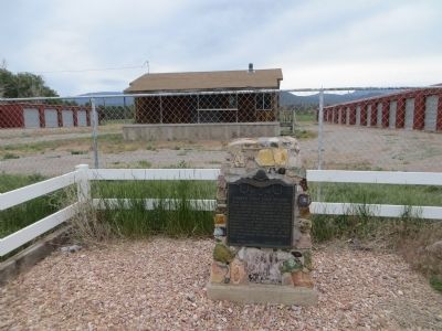 Pioneer First Camp Ground Marker. Click for full size. Pioneer First Camp Ground Marker image. Click for full size.