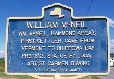 William McNeil Marker image. Click for full size.