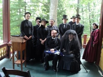 Grant's Family at his Memorial Service image. Click for full size.